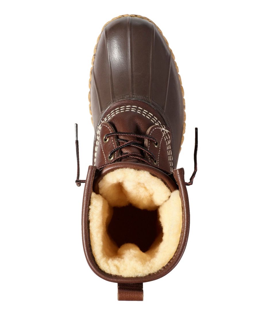 Men's Bean Boots, 10" Shearling-Lined / L.L.Bean