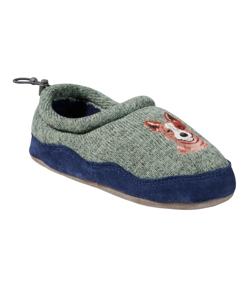 Kids' Sweater Fleece Slippers, Motif / L.L.Bean