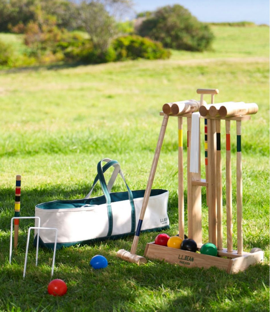 Maine Coast Croquet Boat and Tote / L.L.Bean
