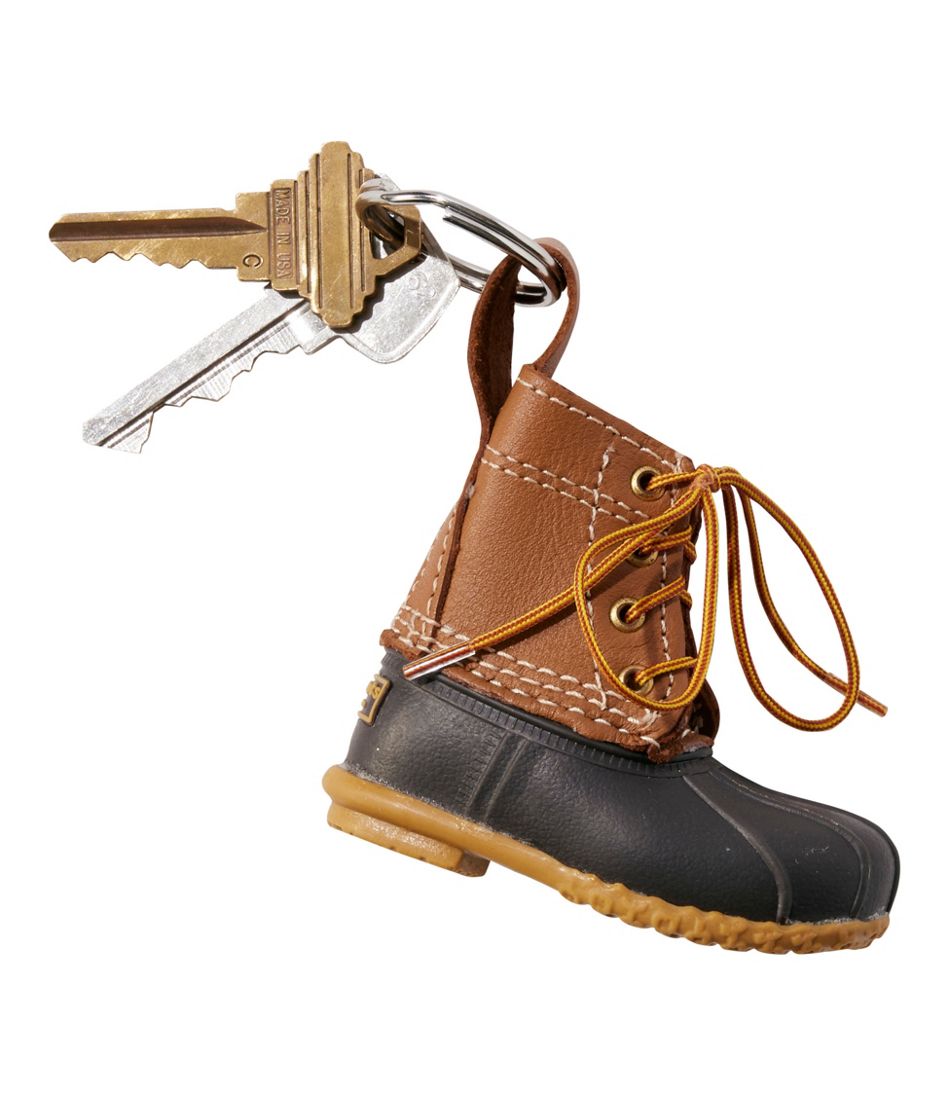 Bean Boot Key Chain, Tan/Brown / L.L.Bean