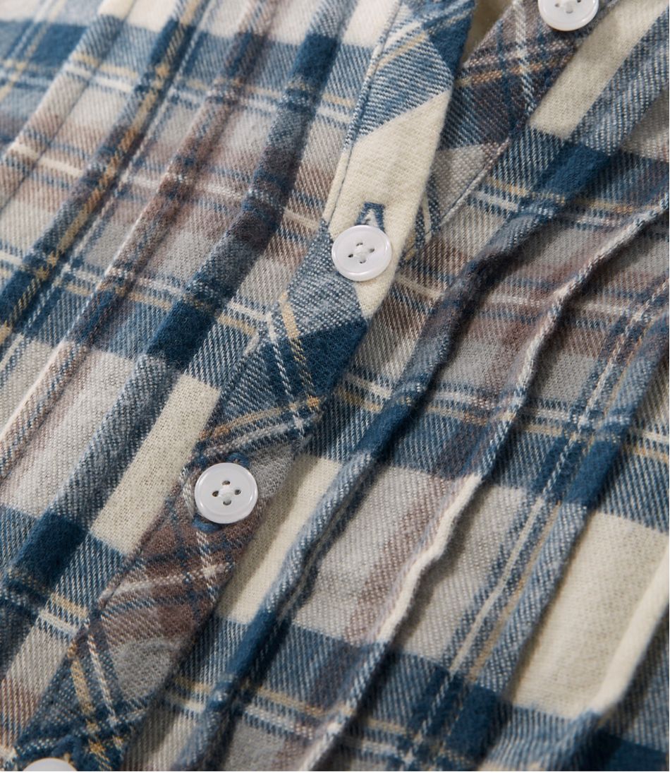 Women's Scotch Plaid Flannel Nightgown / L.L.Bean