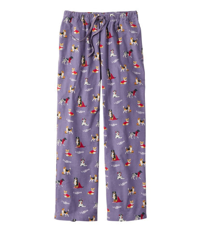 Women's Flannel Sleep Pants, Print / L.L.Bean