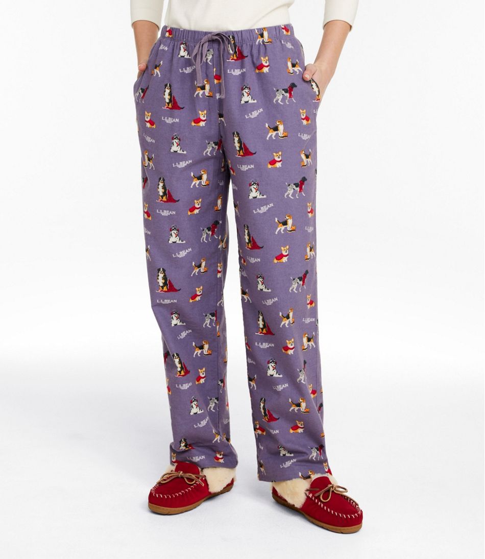 Women's Flannel Sleep Pants, Print / L.L.Bean