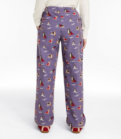 Women's Flannel Sleep Pants, Print / L.L.Bean