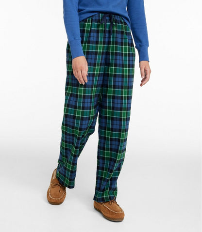 Women's Flannel Sleep Pants, Plaid / L.L.Bean