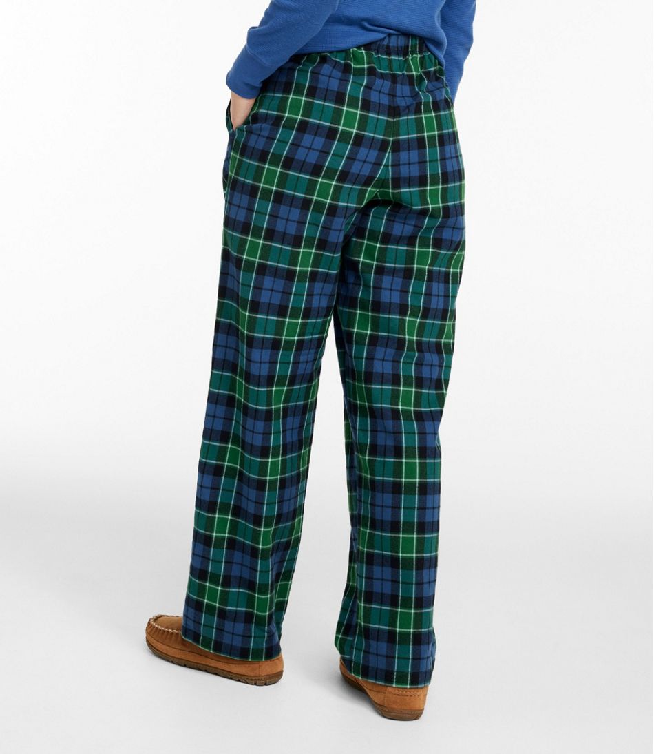 Women's Flannel Sleep Pants, Plaid / L.L.Bean