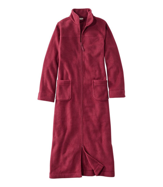 Women's Winter Fleece Robe, Zip-Front / L.L.Bean