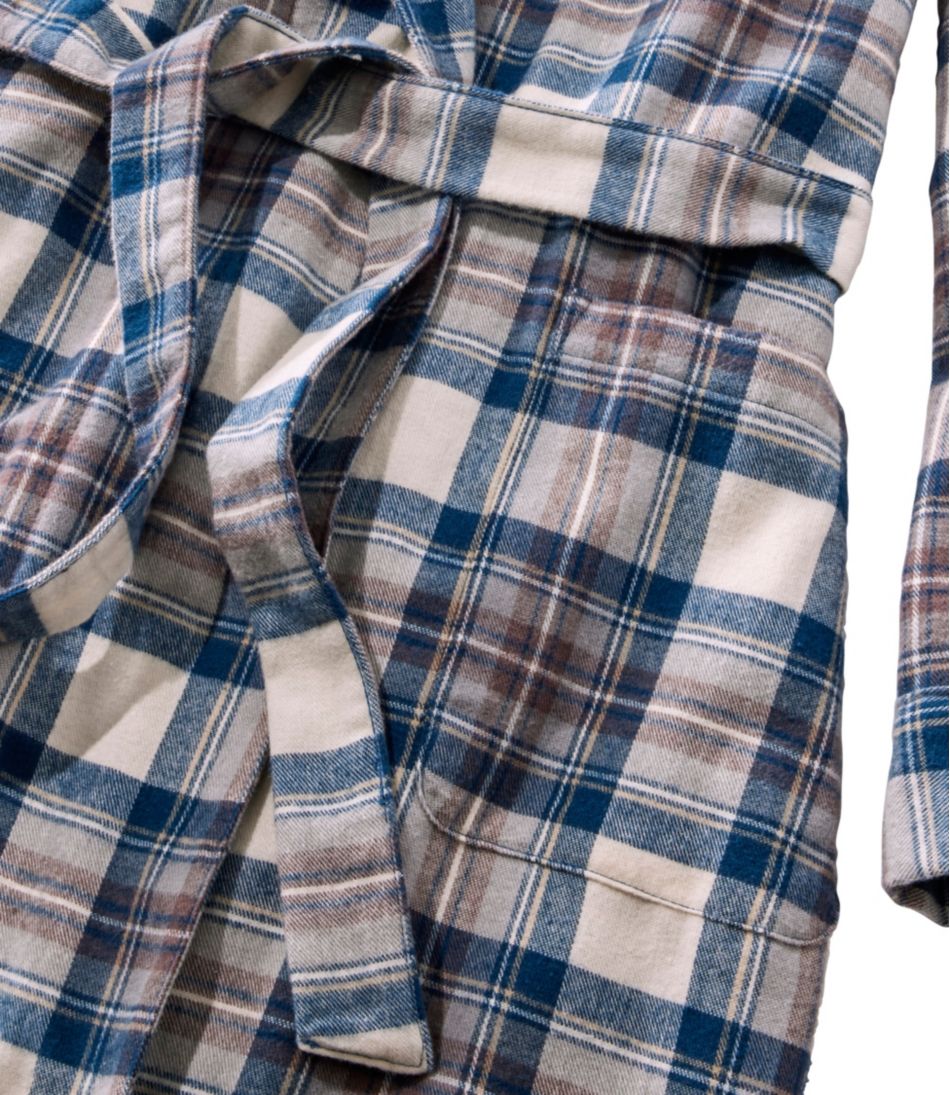 Women's Scotch Plaid Flannel Robe / L.L.Bean