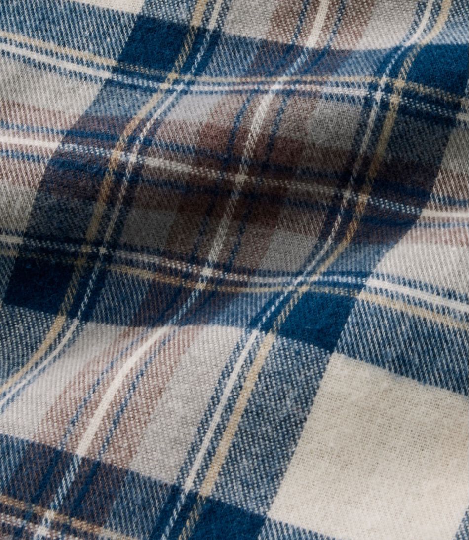 Women's Scotch Plaid Flannel Robe / L.L.Bean