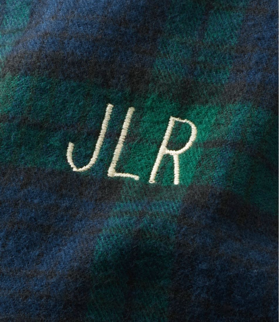 Women's Scotch Plaid Flannel Robe / L.L.Bean