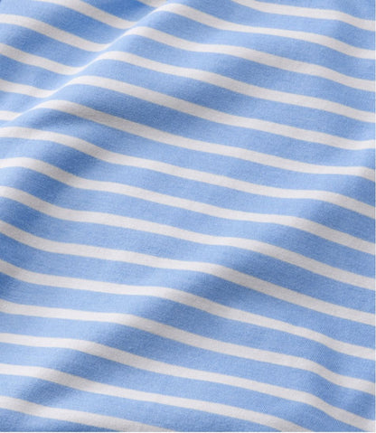 Women's Super-Soft Shrink-Free Button Front Pajama Set, Stripe / L.L.Bean