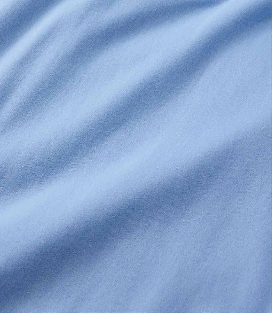 Women's Supima Cotton Nightgown, V-Neck Three-Quarter-Sleeve / L.L.Bean