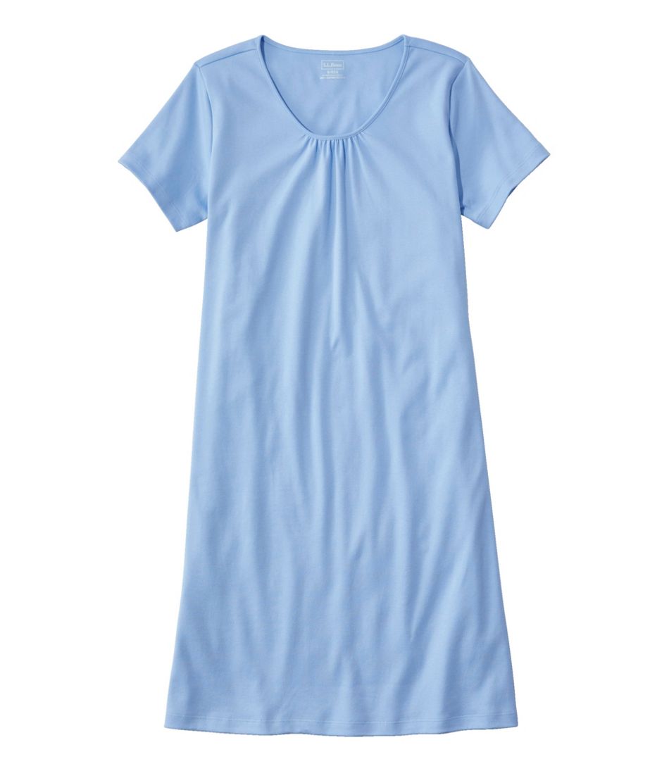 Women's Supima® Nightgown, Short-Sleeve / L.L.Bean