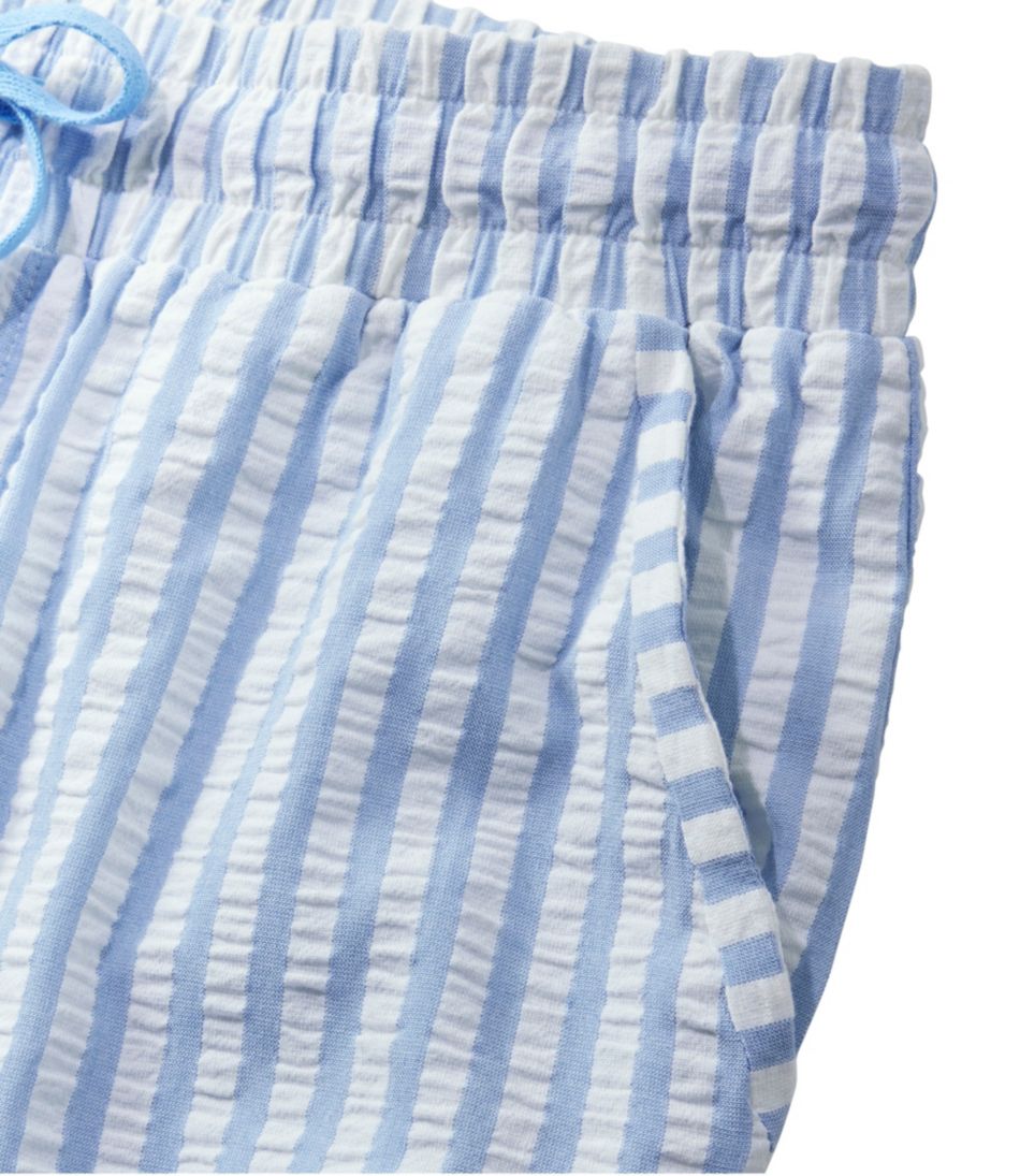Women's Bean's Seacoast Seersucker Short Set / L.L.Bean