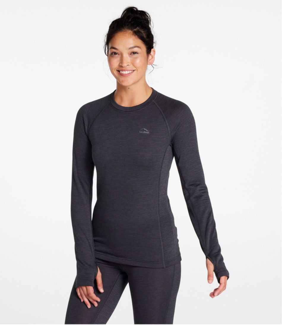 Women's Midweight Base Layer Crew Top / L.L.Bean