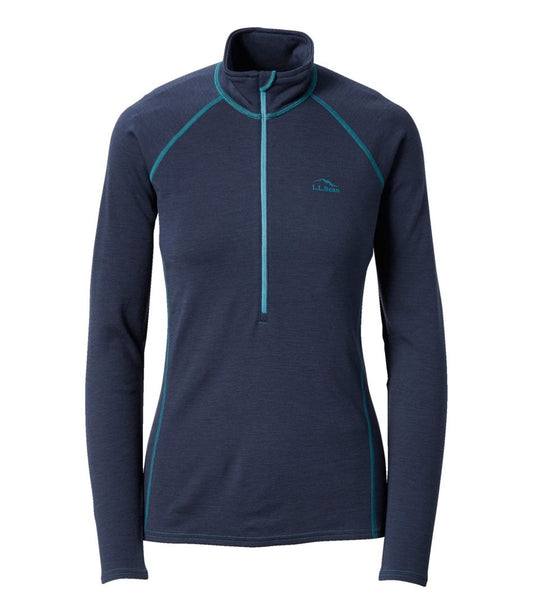 Women's Cresta Midweight 250 T-Zip Top / L.L.Bean