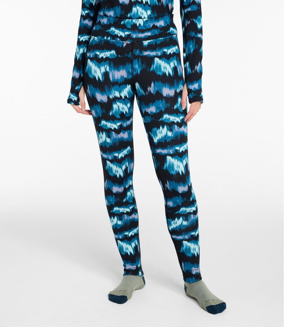 Women's Heayweight Base Layer Pant, Print / L.L.Bean