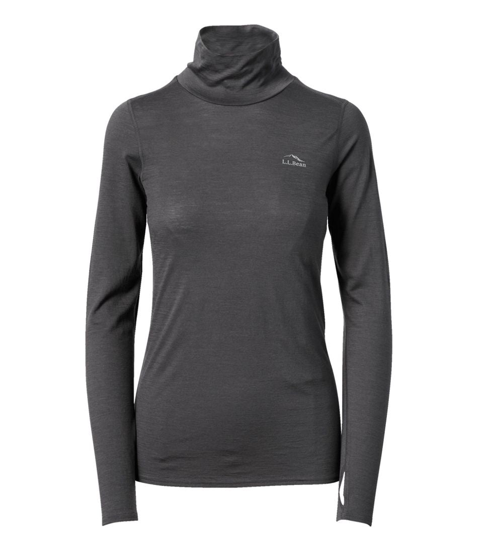 Women's Cresta Wool Ultralight 150 Turtleneck / L.L.Bean