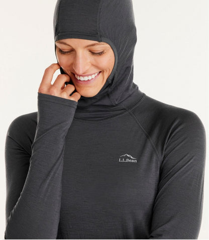 Women's Cresta Wool Ultralight 150 Base Layer, Hoodie / L.L.Bean