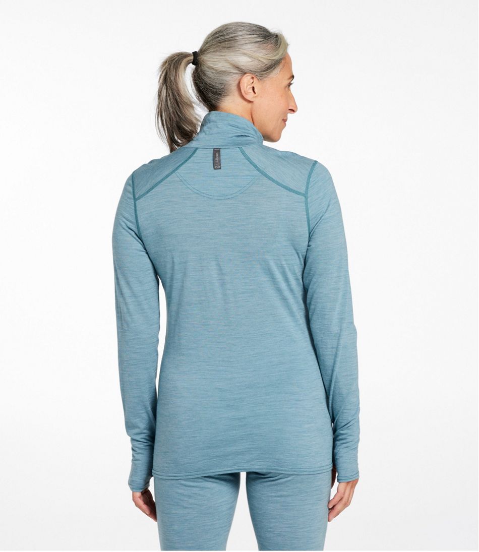 Women's Cresta Ultralight 150 Turtleneck, Stripe / L.L.Bean