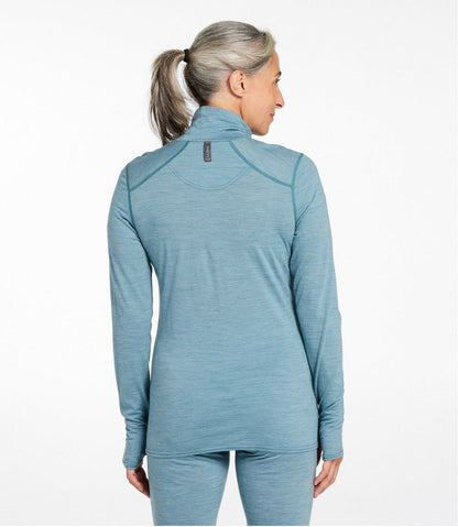 Women's Cresta Ultralight 150 Turtleneck, Stripe / L.L.Bean