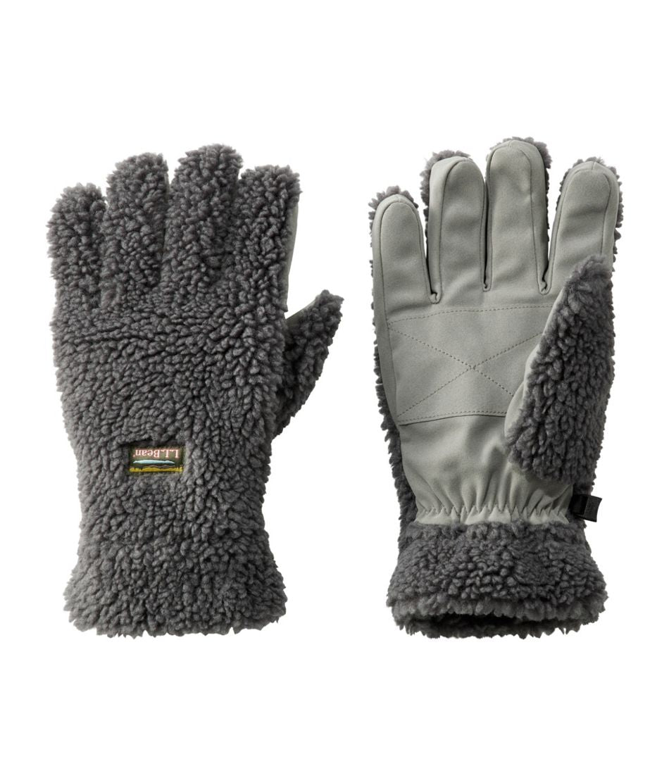 Adults' Mountain Pile Fleece Gloves / L.L.Bean