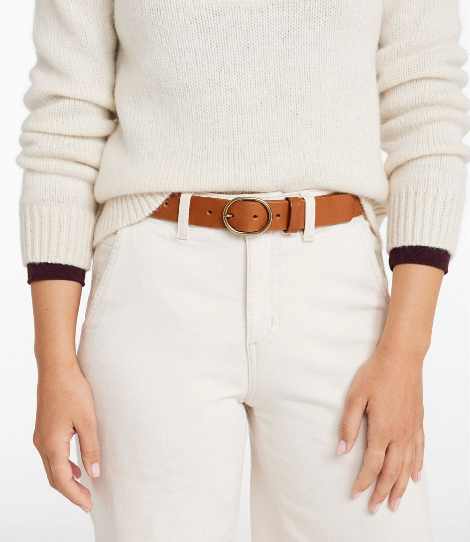 Women's Oval Buckle Belt / L.L.Bean