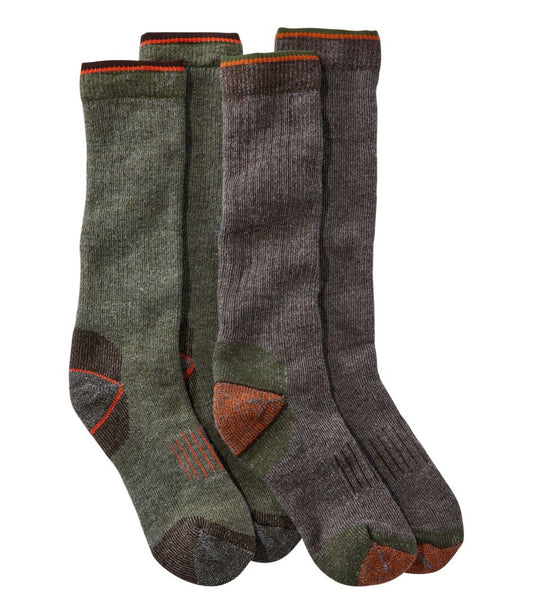 Muck Heavyweight Merino Wool Blend Socks, Boot Height 2-Pack / L.L.Bean
