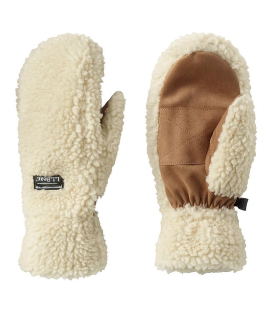 Women's Mountain Pile Fleece Mittens / L.L.Bean