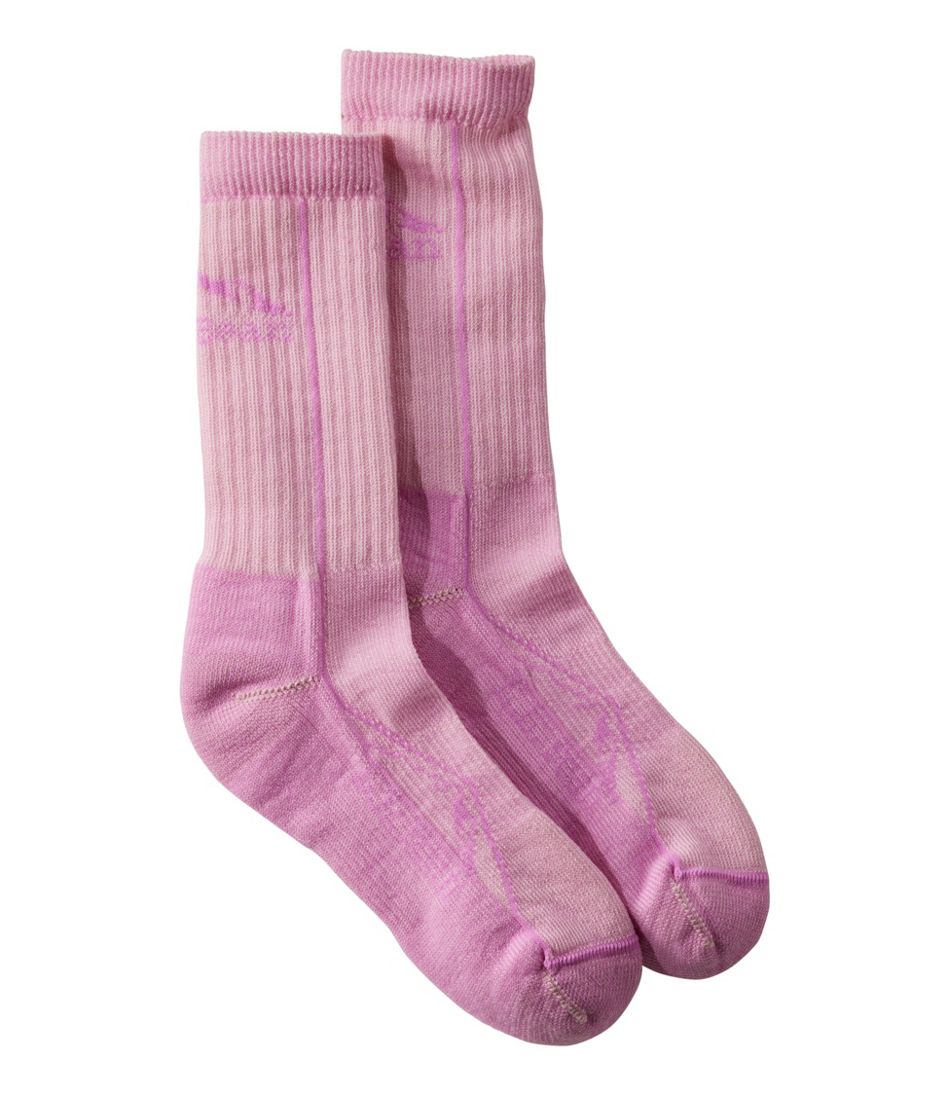 Adults' Cresta Wool Lightweight Hiking Socks, Crew / L.L.Bean