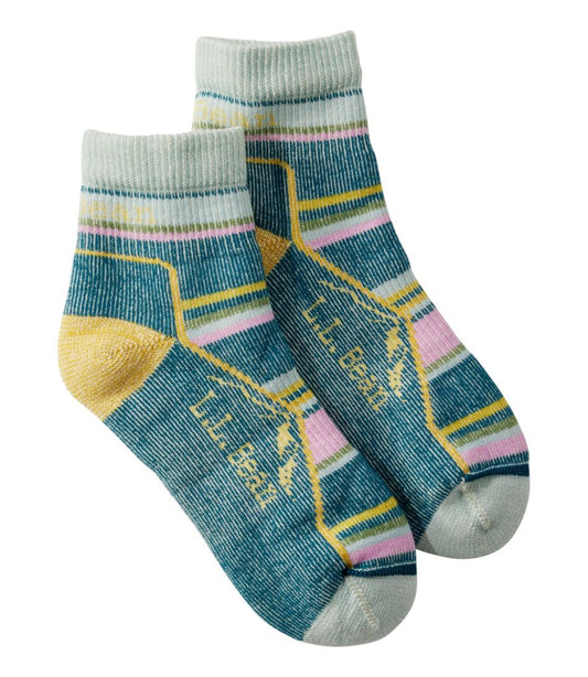 Adults' Cresta Wool Midweight Hiking Socks, Quarter-Crew / L.L.Bean