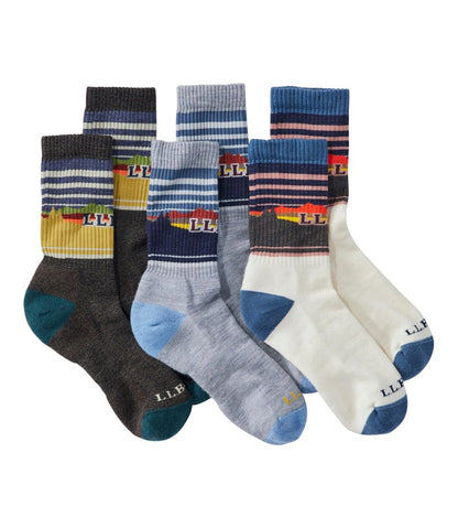 Adults' Katahdin Hiker Socks Gift Set, 3-Pack / L.L.Bean