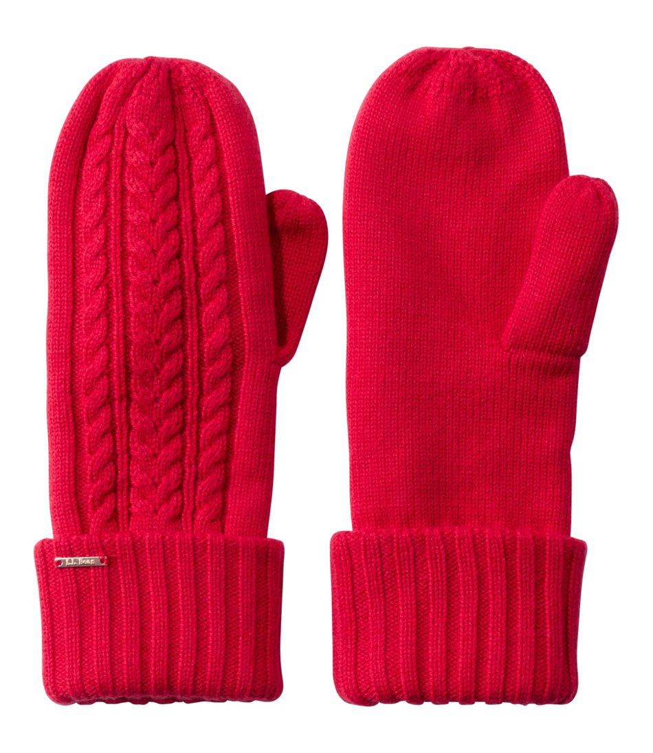Women's Heritage Cable Mittens / L.L.Bean