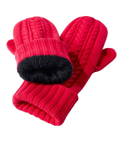 Women's Heritage Cable Mittens / L.L.Bean