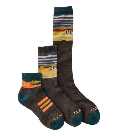 Adults' Katahdin Over the Calf Hiker Socks, Mountain / L.L.Bean