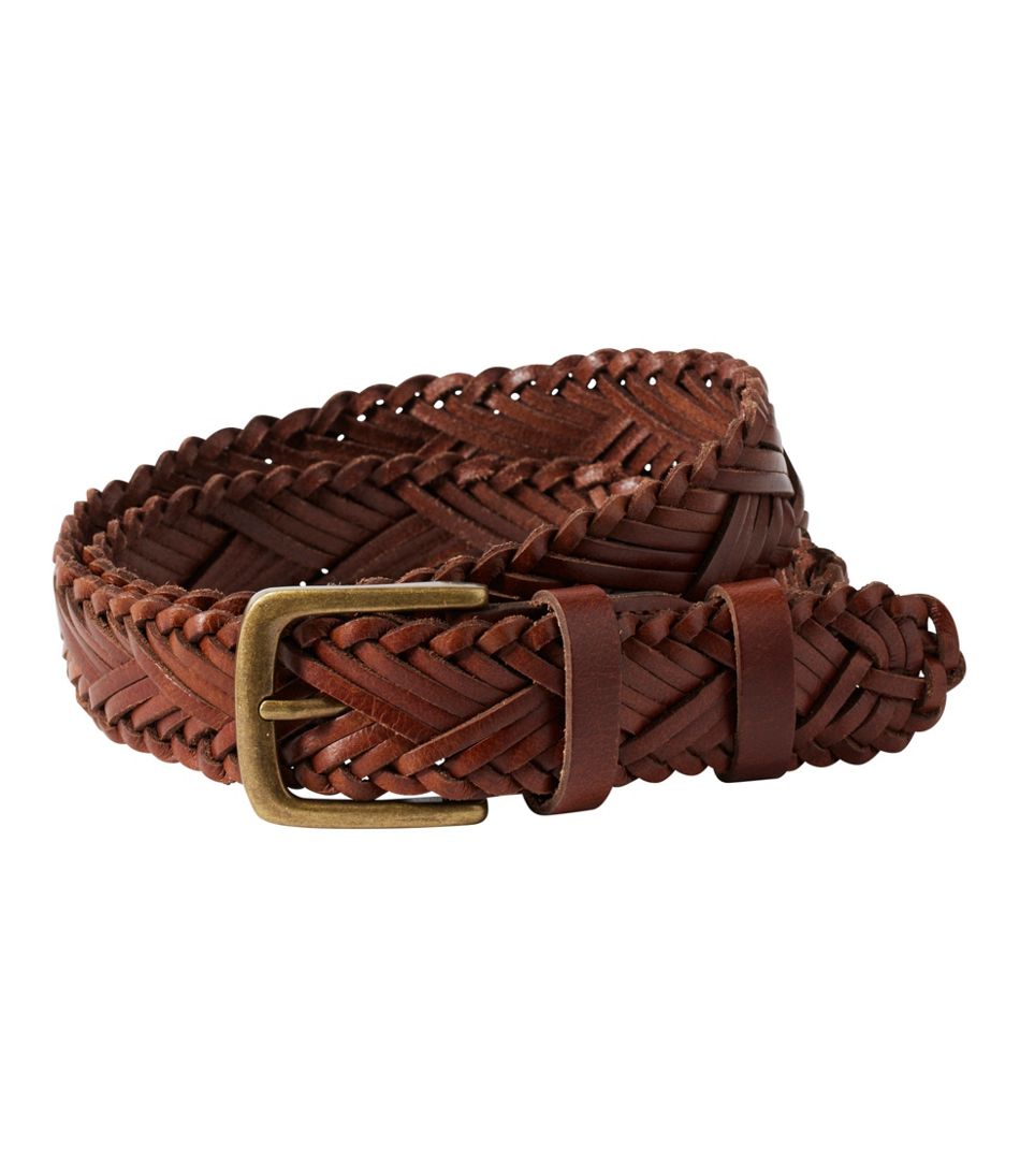 Women's Braided Leather Belt / L.L.Bean