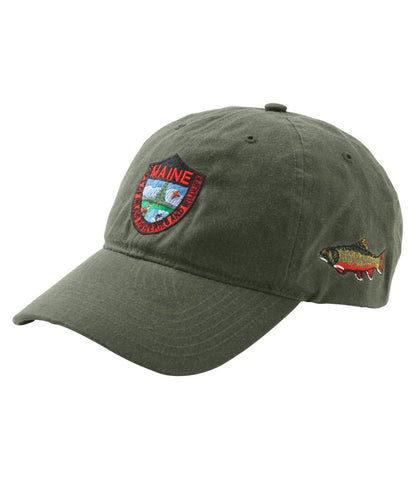 Adults' MIF&W Waxcloth Hat, Brook Trout / L.L.Bean