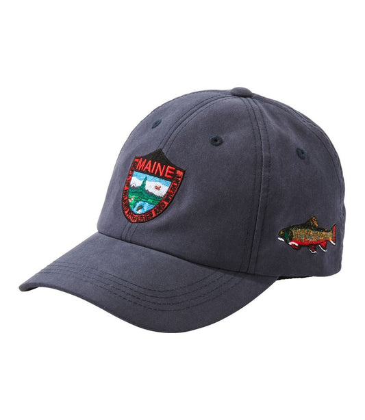 Adults' MIF&W Baseball Cap, Brook Trout / L.L.Bean