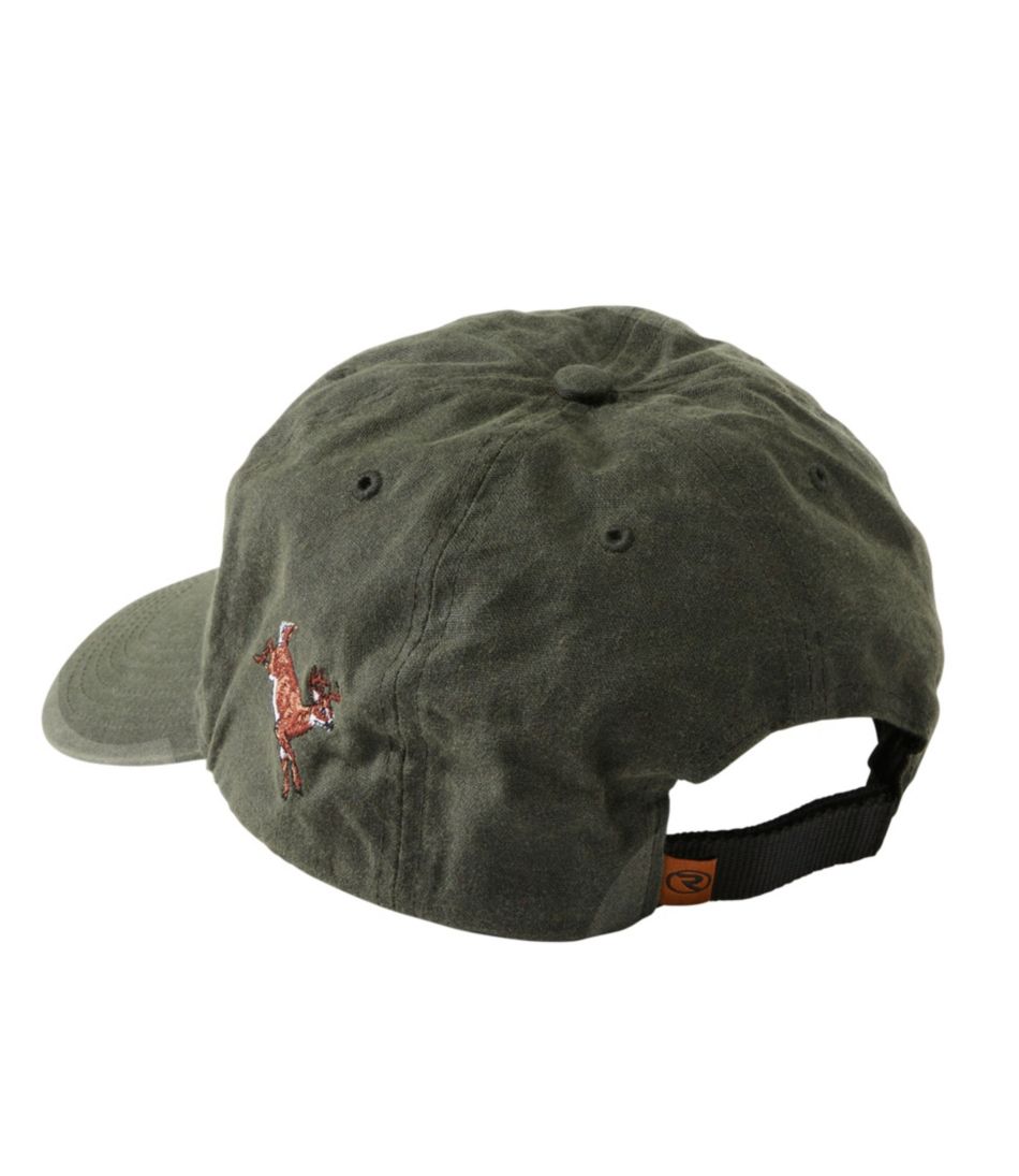 Adults' MIF&W Waxcloth Hat, White-Tailed Deer / L.L.Bean