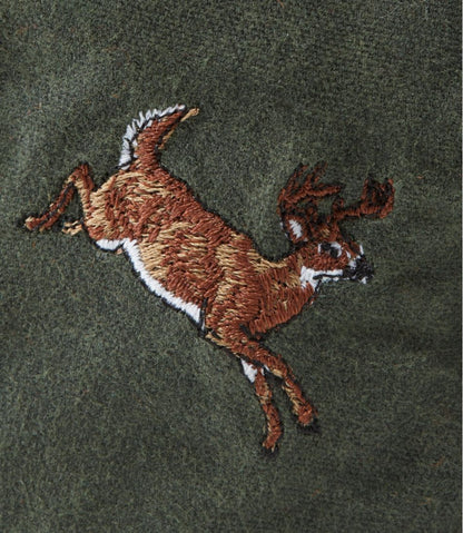 Adults' MIF&W Waxcloth Hat, White-Tailed Deer / L.L.Bean