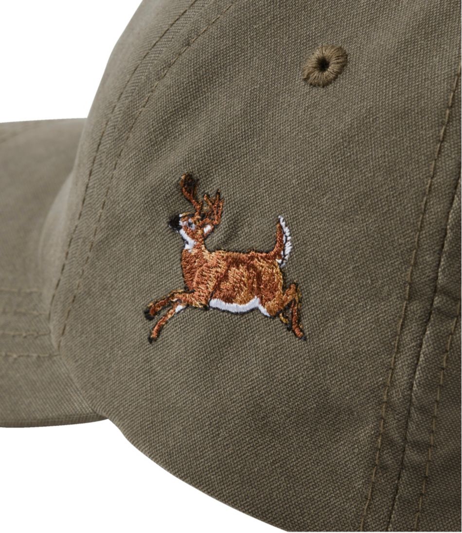 Adults' MIF&W Baseball Cap, Deer / L.L.Bean