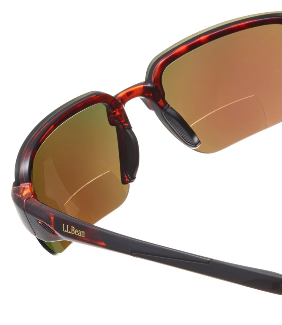 Adults' Polarized Performance BiFocal Rimless Mirror Sunglasses / L.L.Bean