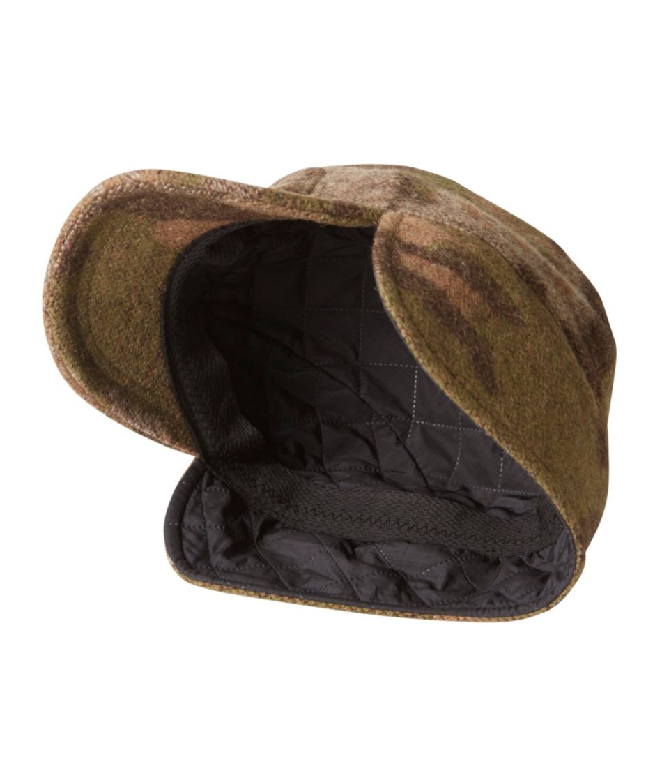Adults' Maine Guide Wool Cap with PrimaLoft, Camouflage / L.L.Bean