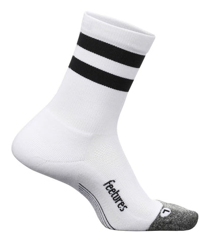 Adults' Feetures Mini Crew Stripe Light Cushion Socks / L.L.Bean