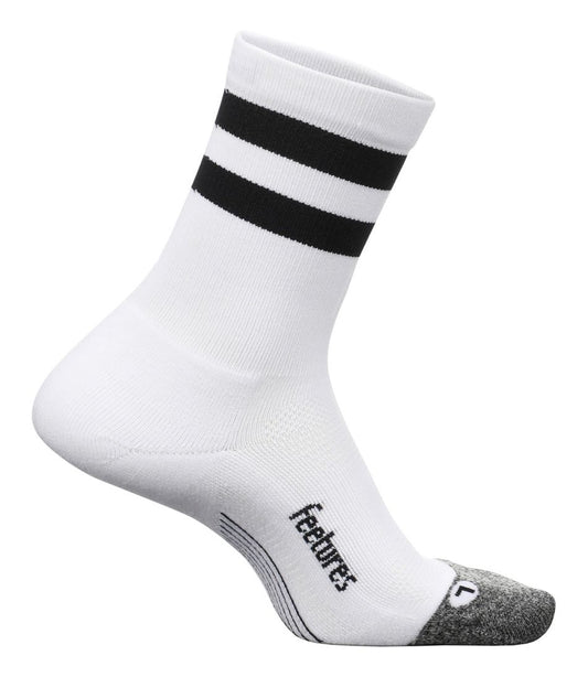 Adults' Feetures Mini Crew Stripe Light Cushion Socks / L.L.Bean