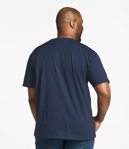 Men's Carefree Unshrinkable Tee, Traditional Fit Short-Sleeve / L.L.Bean