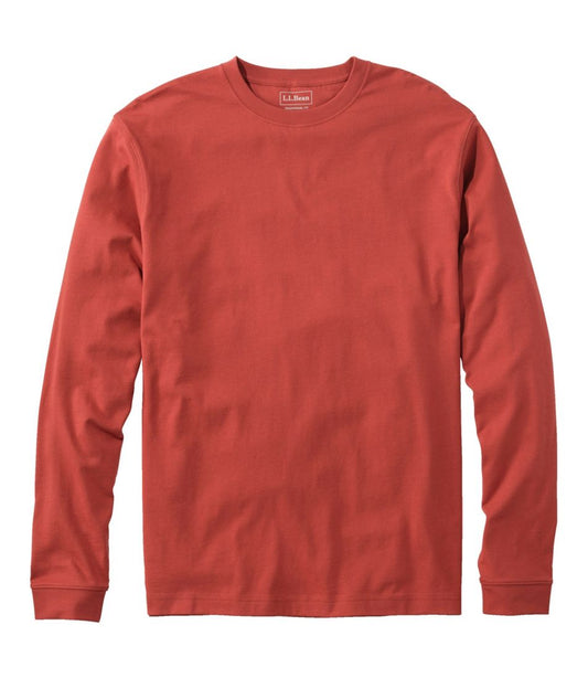 Men's Carefree Unshrinkable Tee, Traditional Fit, Long-Sleeve / L.L.Bean