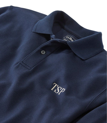 Men's Premium Double L® Polo, Long-Sleeve Without Pocket / L.L.Bean