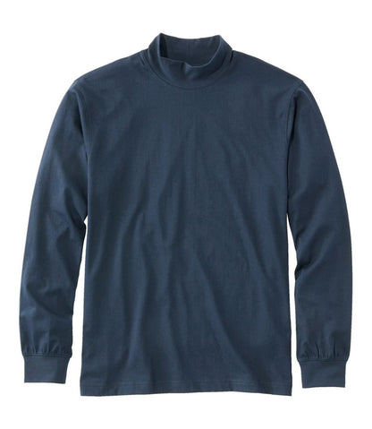 Men's Carefree Unshrinkable Mockneck Shirt / L.L.Bean
