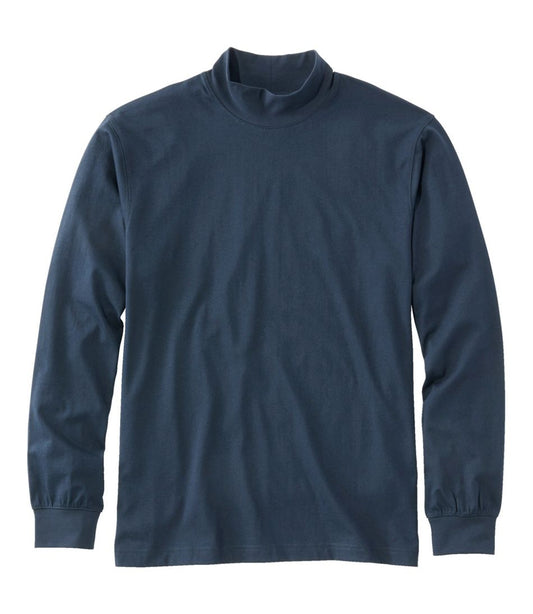 Men's Carefree Unshrinkable Mockneck Shirt / L.L.Bean